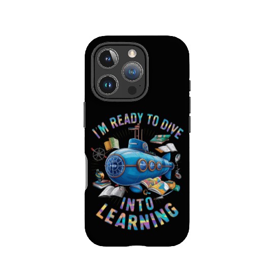 Ready To Dive Into Learning Back School Submarine IPhone Cases
