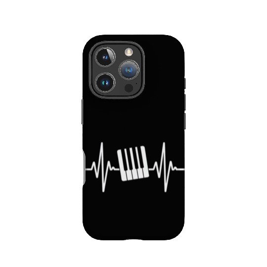Heartbeat Piano Keys Music Lover Design IPhone Cases