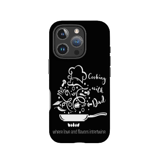 Cooking with Dad IPhone Cases
