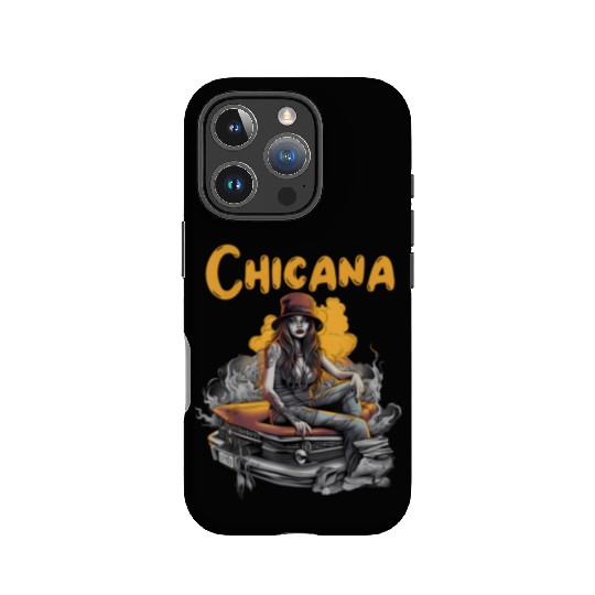 Chicana Lowrider Clothes Mexican American IPhone Cases