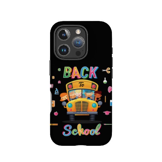 Funny Back To School Welcome School Bus Driver 1st IPhone Cases