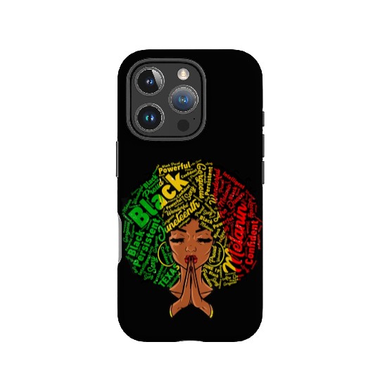 Juneteenth Melanin Natural Clothes IPhone Cases