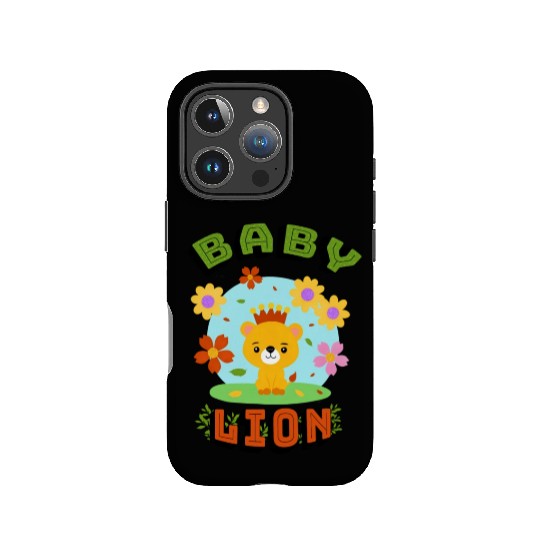 Cute baby lion IPhone Cases
