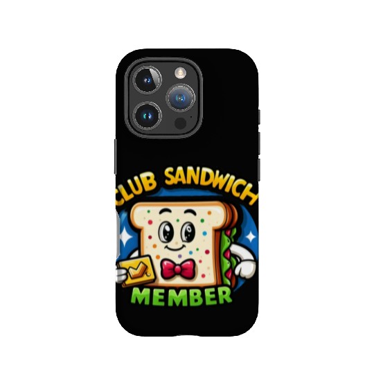 The Club Sandwich Member IPhone Cases
