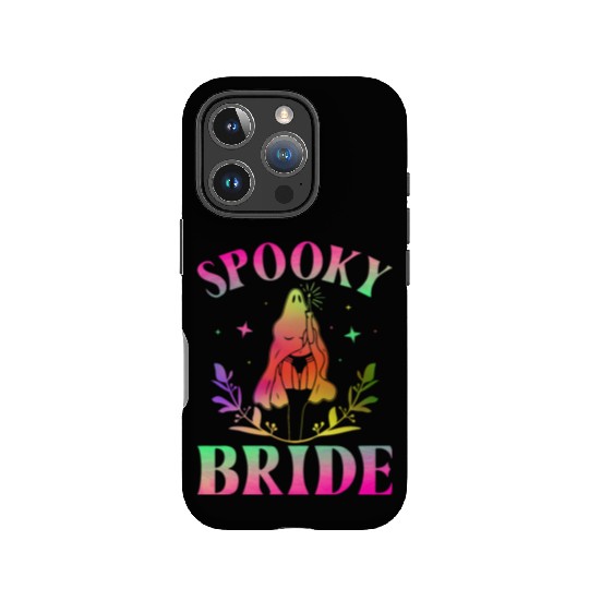 Spooky Bride Bridal Party Bachelorette Party Hallo IPhone Cases