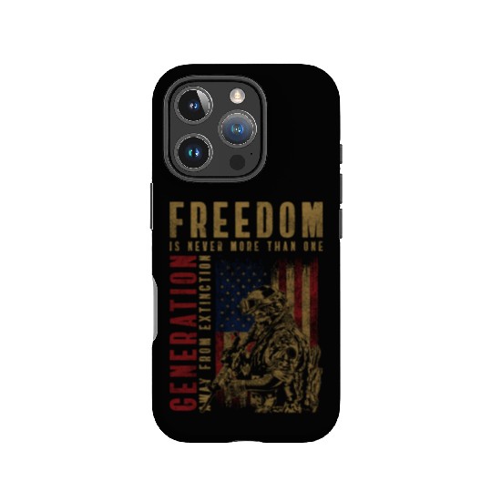 Soldier Country America IPhone Cases