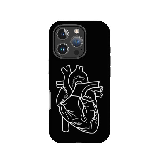 CVICU Cardiac Nurse Cardiology Heart Anatomy ICU IPhone Cases