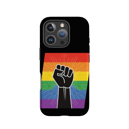 LGBTQ Rights Fist IPhone Cases