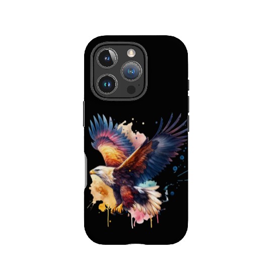 Wedge-tailed Eagle in Flight IPhone Cases