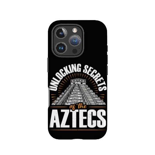 Aztec Pyramid Mayan Indigenous Mexican Aztec IPhone Cases