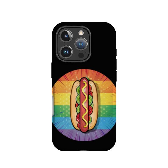LGBTQ Hot Dog IPhone Cases