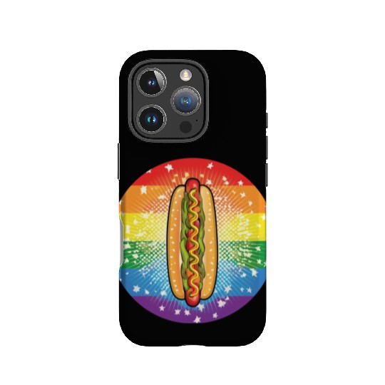 LGBTQ Hot Dog IPhone Cases