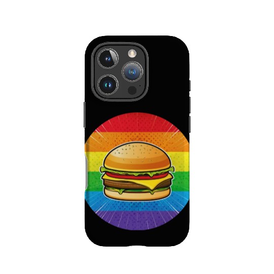 LGBTQ Hamburger IPhone Cases