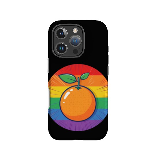 LGBTQ Orange IPhone Cases