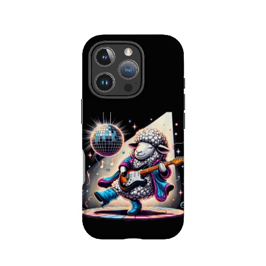Disco Ball Guitar Sheep IPhone Cases
