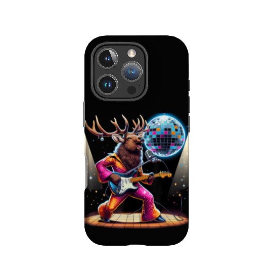 Disco Ball Guitar Elk IPhone Cases