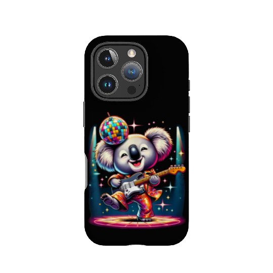 Disco Ball Guitar Koala IPhone Cases