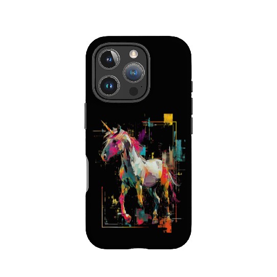 Unicorn Rainbow Animal Illustration IPhone Cases