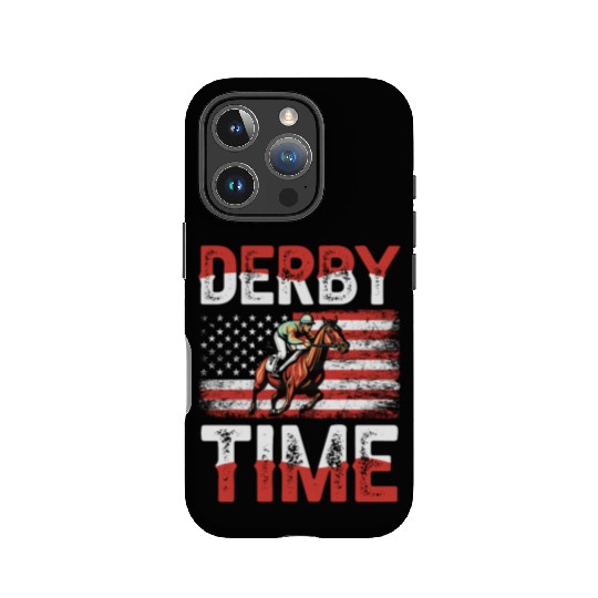 Derby Time Louisville Kentucky Horse Racing IPhone Cases