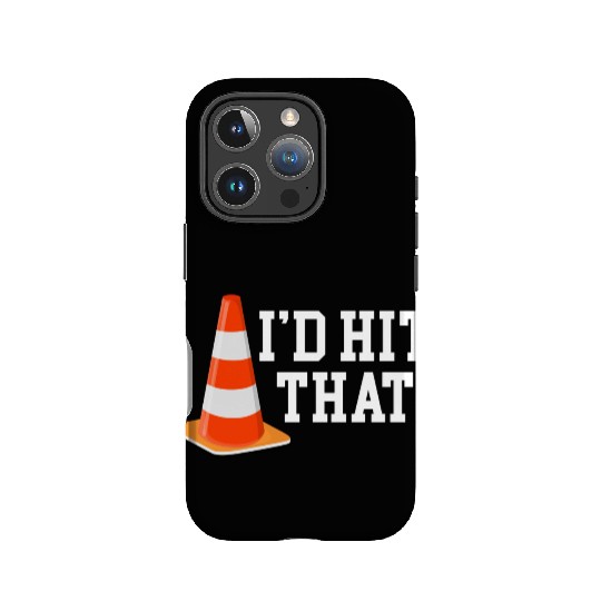 I'd Hit That Funny Autocross Mechanic Drifting IPhone Cases