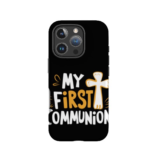 My First Communion Celebration Graphic IPhone Cases