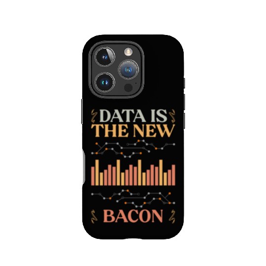 Data Is The New Bacon Retro Deep Learning For Data IPhone Cases