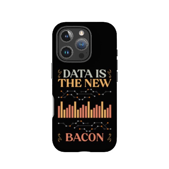 Data Is The New Bacon Retro Deep Learning For Data IPhone Cases