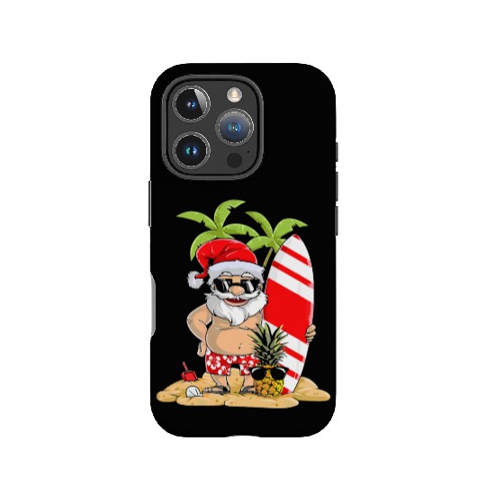 Santa Funny Christmas In July IPhone Cases