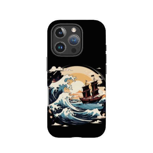 Sailing Graphic IPhone Cases