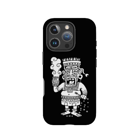Maya God Mayan Mythology Buluc Chabtan IPhone Cases