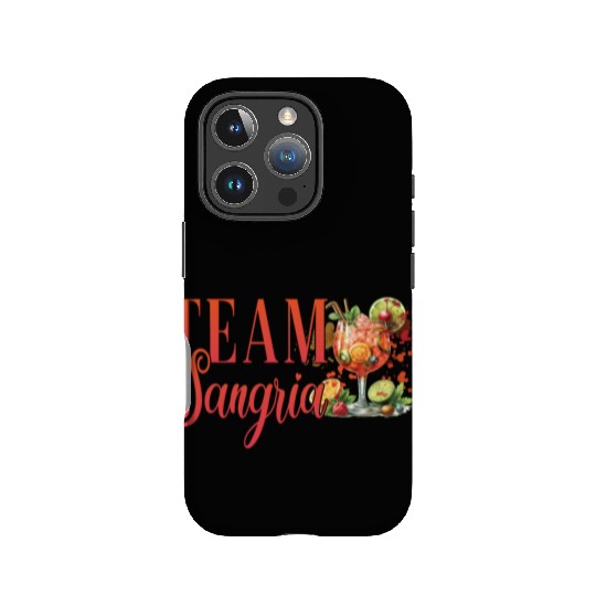 Cocktail Bartender Team Sangria IPhone Cases