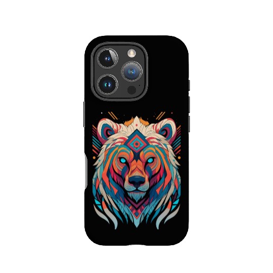 Native American Spirit Wolf IPhone Cases