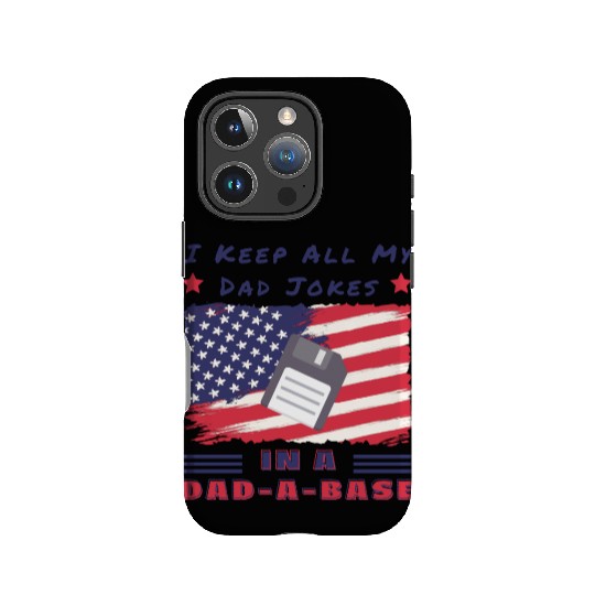 Funny dad jokes from son or daughter fathers day IPhone Cases