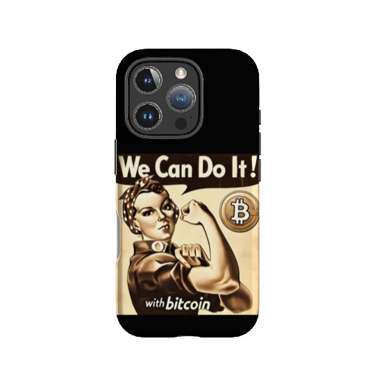 We can do it with Bitcoin Crypto Propaganda IPhone Cases