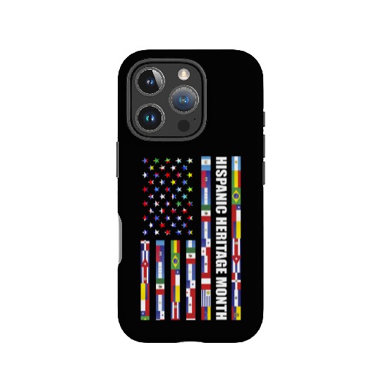 Hispanic Heritage month USA Flag all Countries IPhone Cases