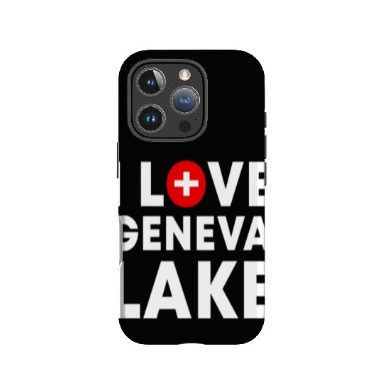 Lake Geneva Switzerland Attractions Weather IPhone Cases