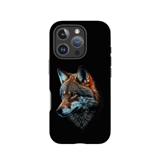 Wolf Portrait Animal Print IPhone Cases