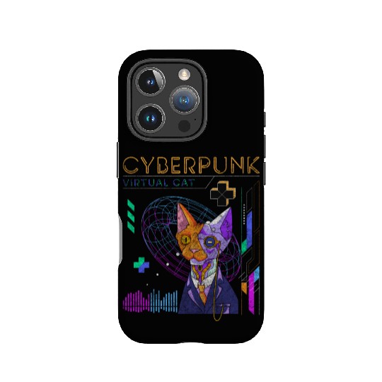 Cyberpunk Technology Synthwave Japanese IPhone Cases