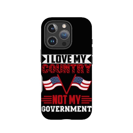 I Love My Country IPhone Cases