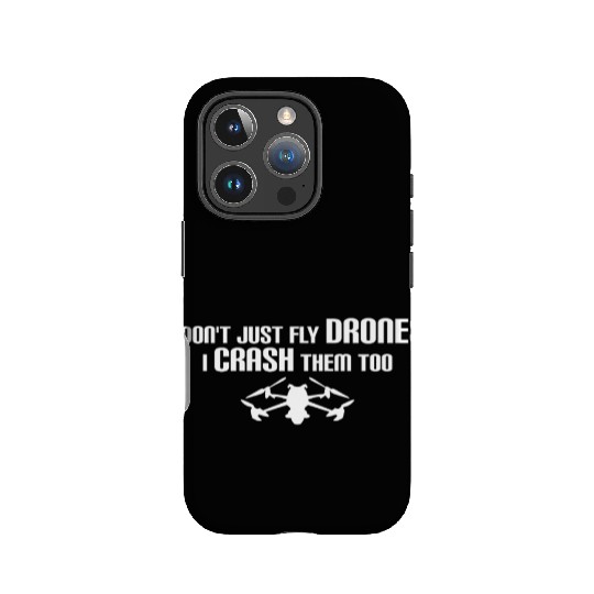 FPV Drone Crash Quadrocopter Drones IPhone Cases