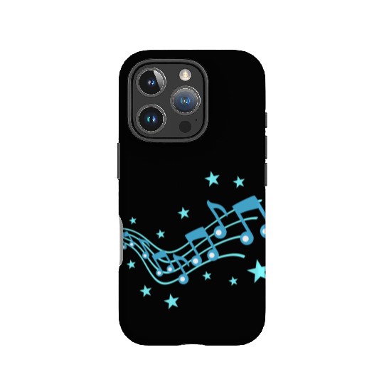 Many music nout Stars Cool Lines Wave Sound Love IPhone Cases