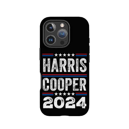 Kamala Harris Cooper 2024 US Election Democrat IPhone Cases