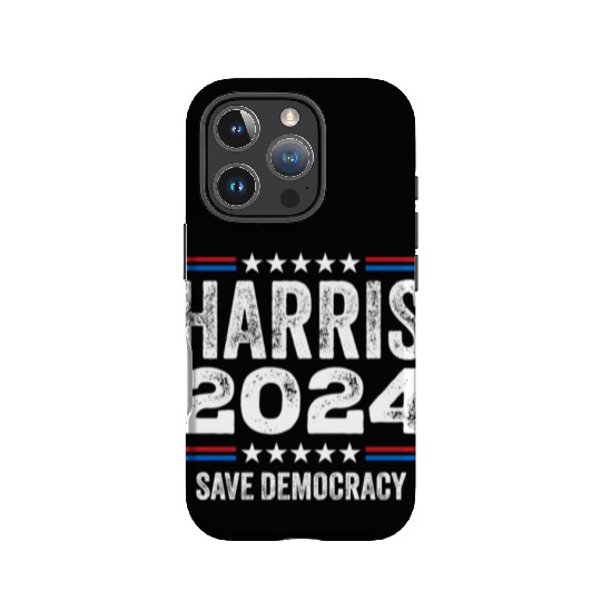 Kamala Harris 2024 Save Democracy US Election IPhone Cases