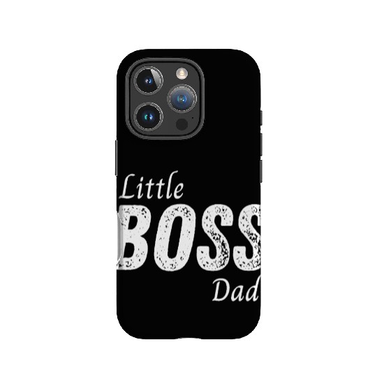 Little Boss Daddy Baby Children Toddler Boy IPhone Cases