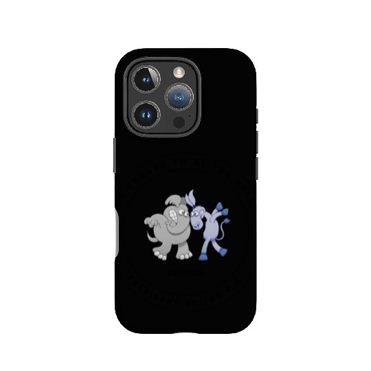 dumb enough to be president of US (goofy) IPhone Cases