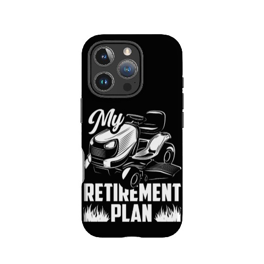 Landscaper Gardener Retirement Plan IPhone Cases