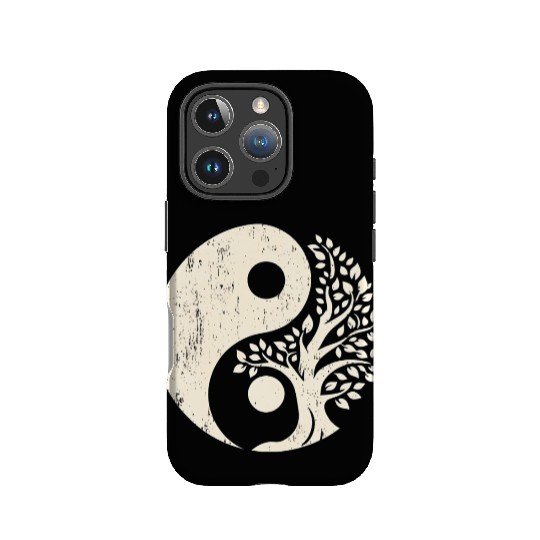 Nature's Balance: Yin Yang Tree of Life IPhone Cases