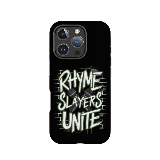 Epic Lyrical Battle of the Titans: Hip Hop Rap IPhone Cases
