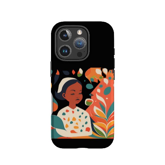 Retro Darling: 80s Vintage Girl Design IPhone Cases