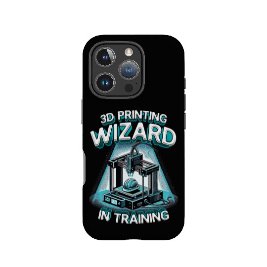 3D Print 3D Printing Wizard In Training IPhone Cases